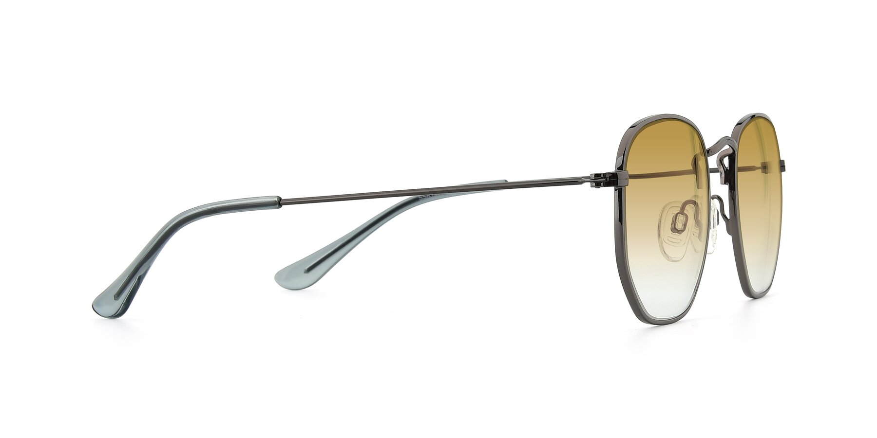 Side of SSR1943 in Grey with Champagne Gradient Lenses