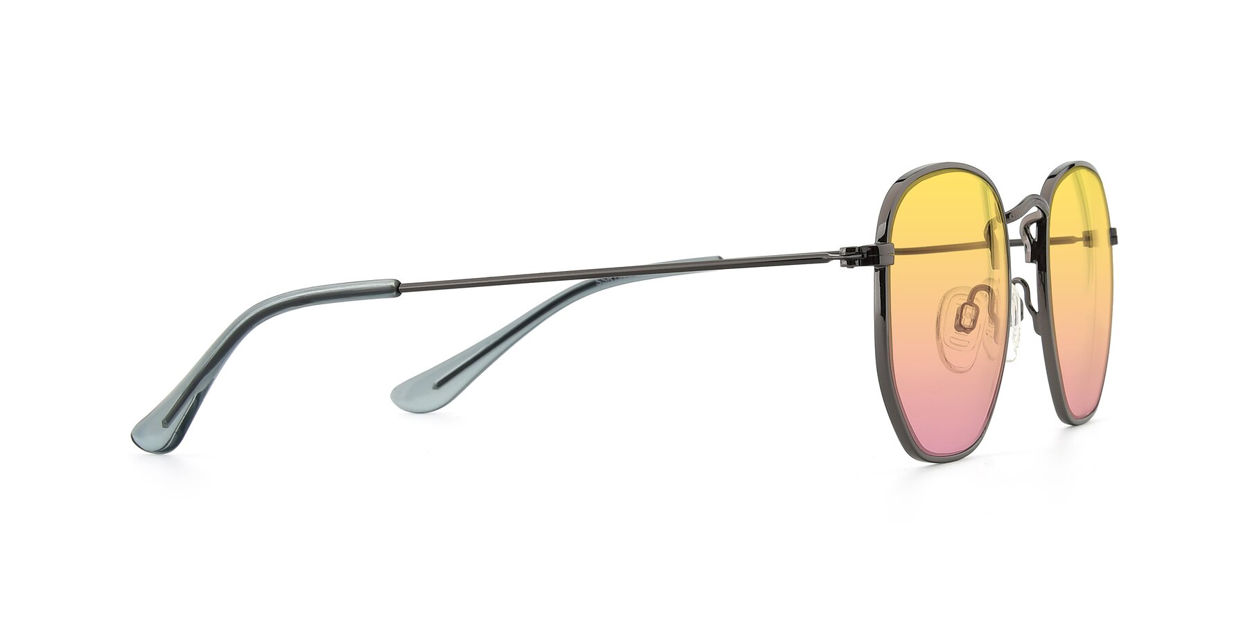 Side of SSR1943 in Grey with Yellow / Pink Gradient Lenses