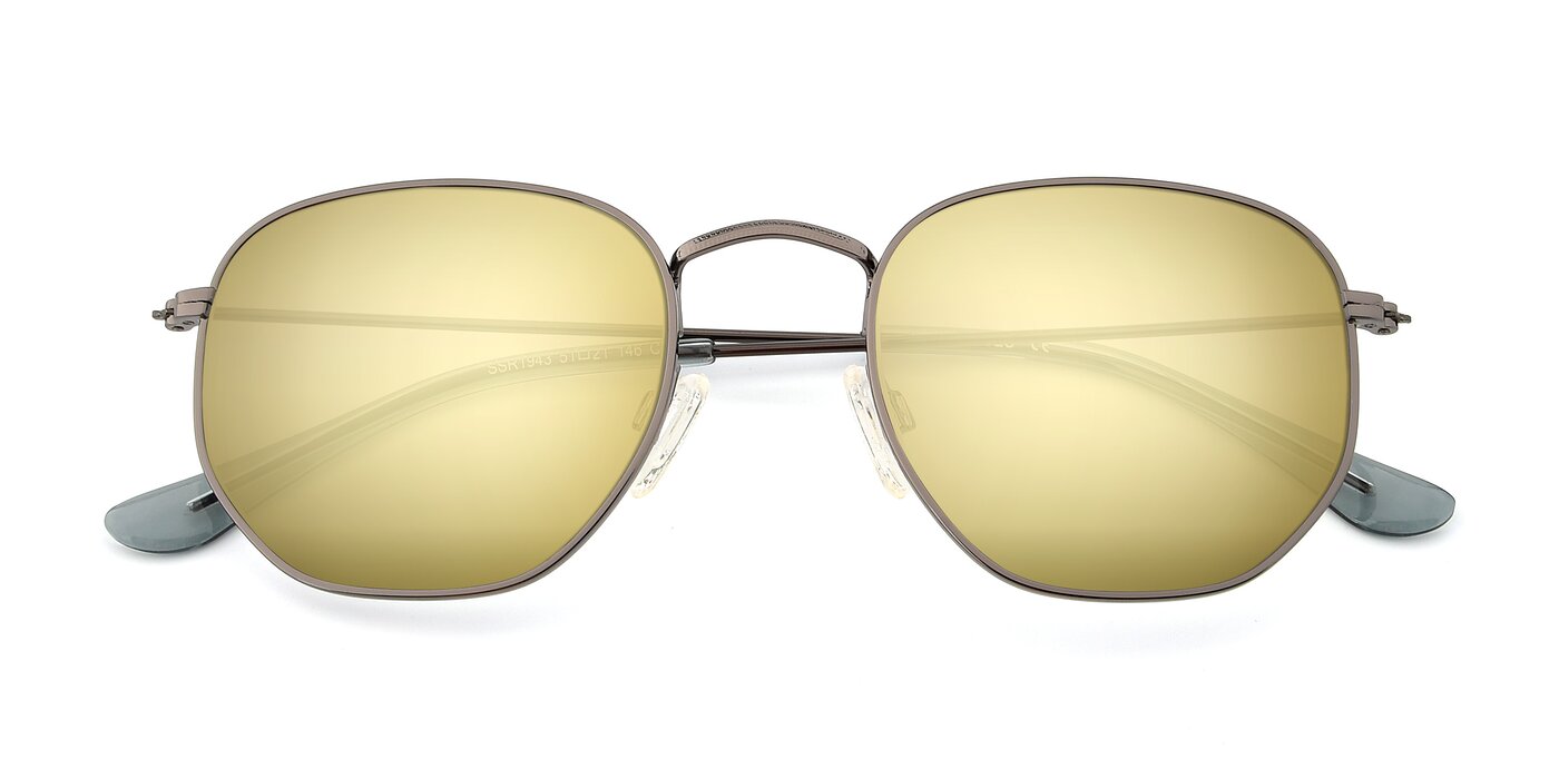 SSR1943 - Grey Flash Mirrored Sunglasses