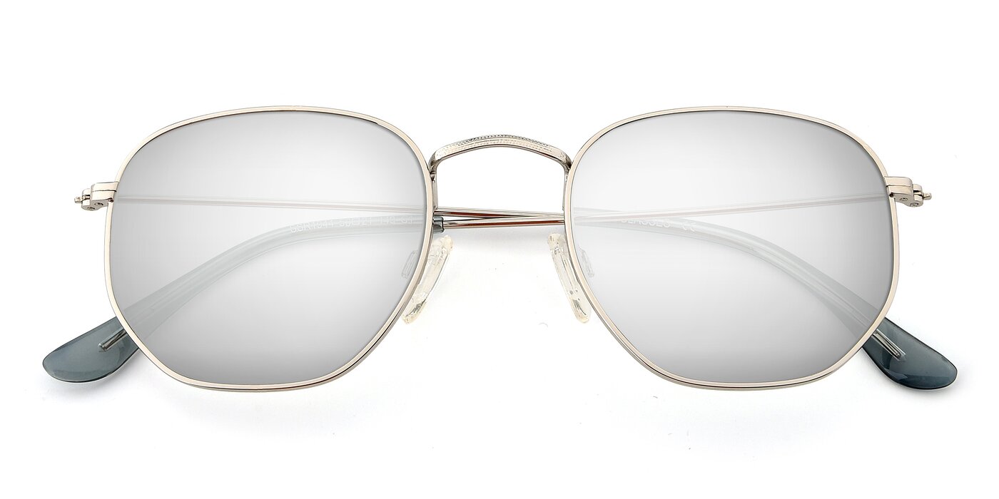 SSR1944 - Silver Flash Mirrored Sunglasses