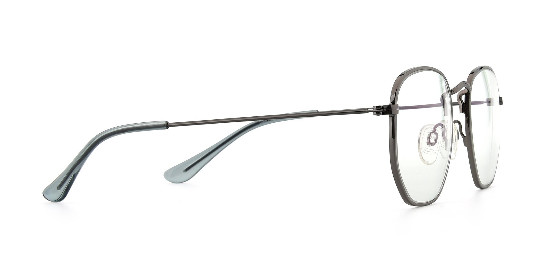 Side of SSR1944 in Grey with Clear Reading Eyeglass Lenses