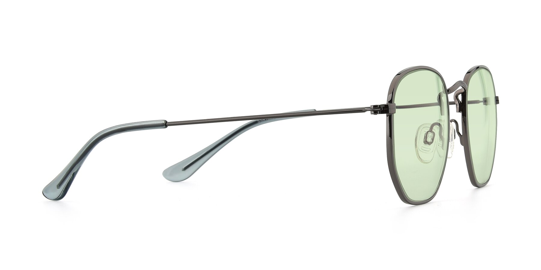 Side of SSR1944 in Grey with Light Green Tinted Lenses
