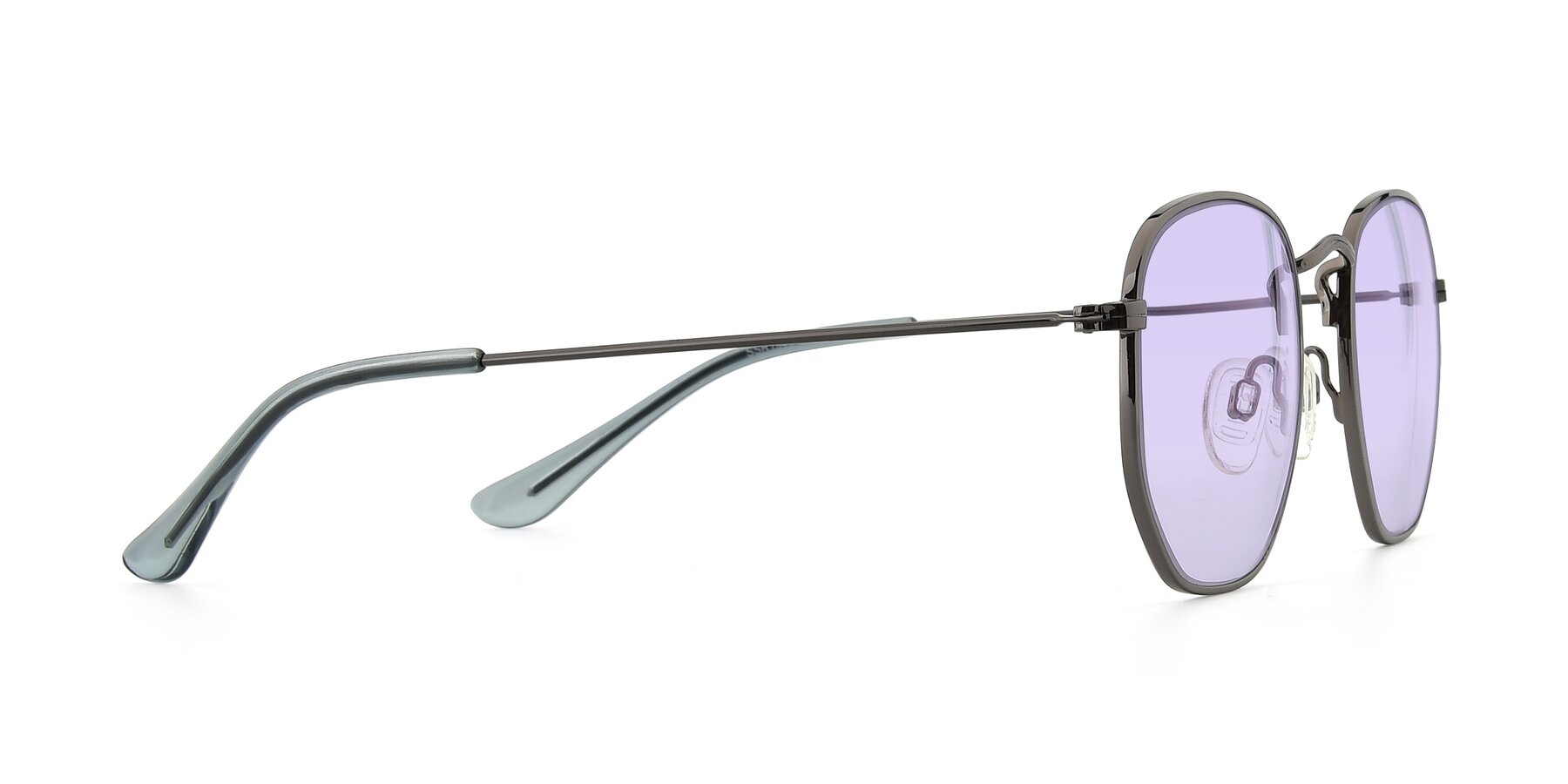 Side of SSR1944 in Grey with Light Purple Tinted Lenses