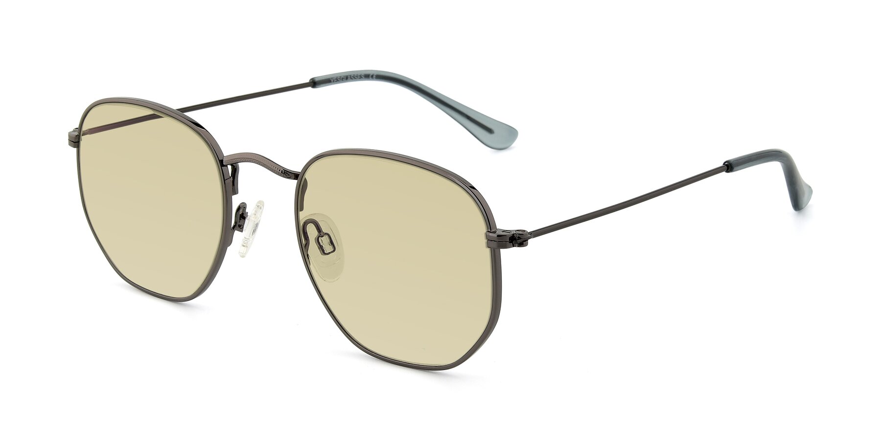 Angle of SSR1944 in Grey with Light Champagne Tinted Lenses
