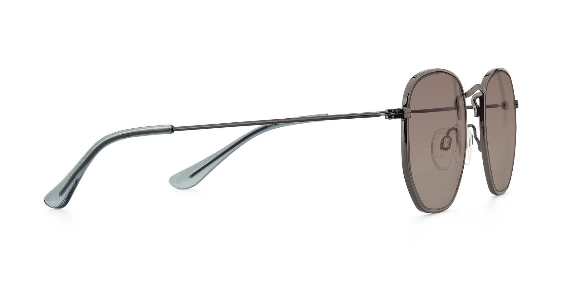 Side of SSR1944 in Grey with Medium Brown Tinted Lenses