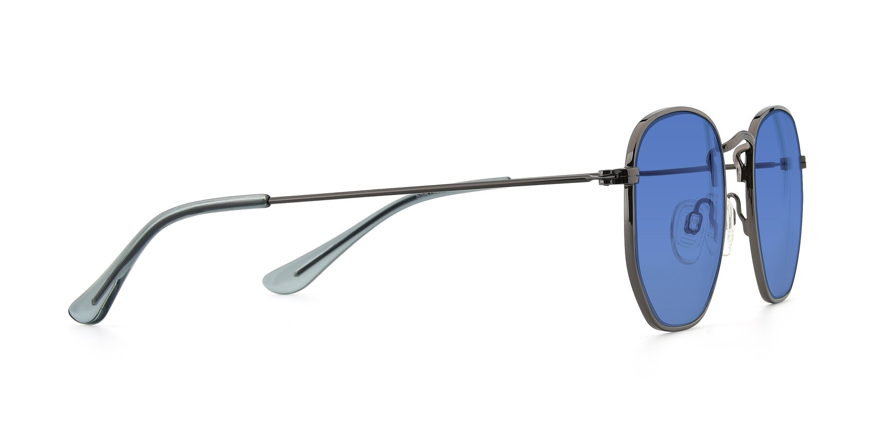 Side of SSR1944 in Grey with Blue Tinted Lenses