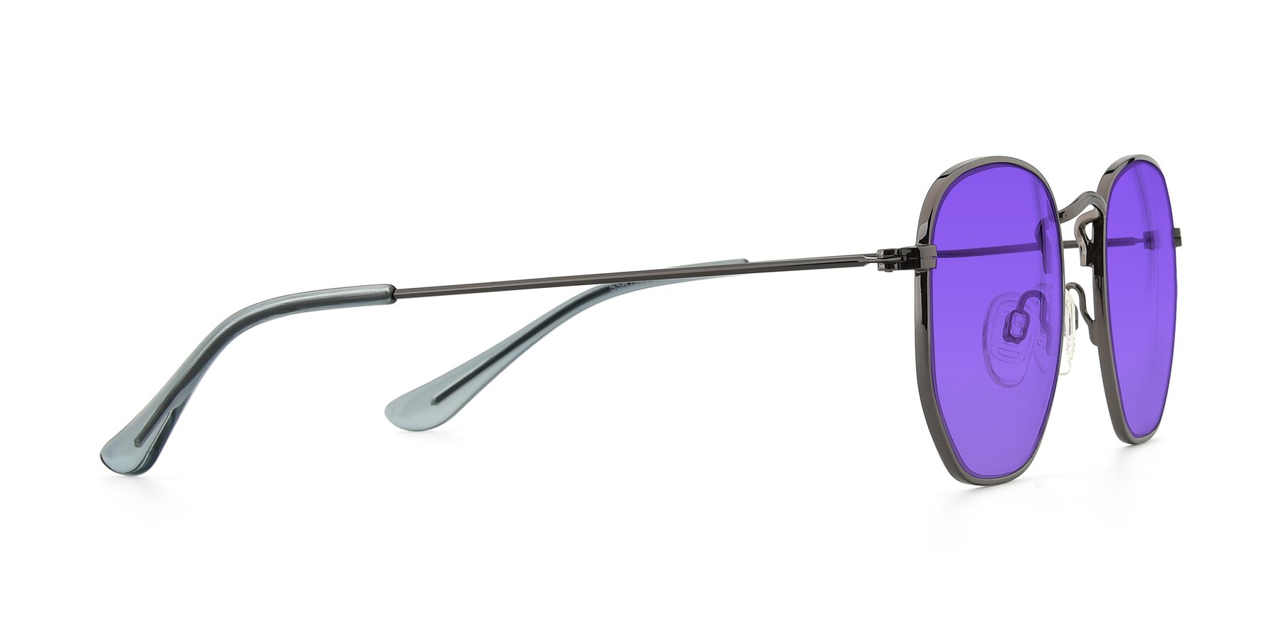 Side of SSR1944 in Grey with Purple Tinted Lenses