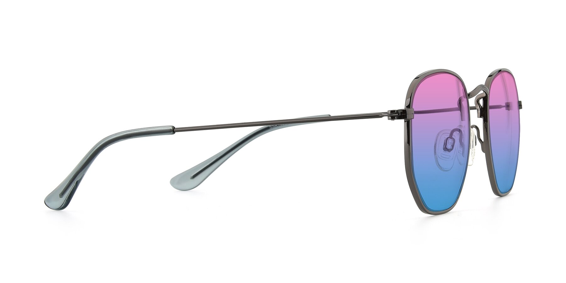 Side of SSR1944 in Grey with Pink / Blue Gradient Lenses