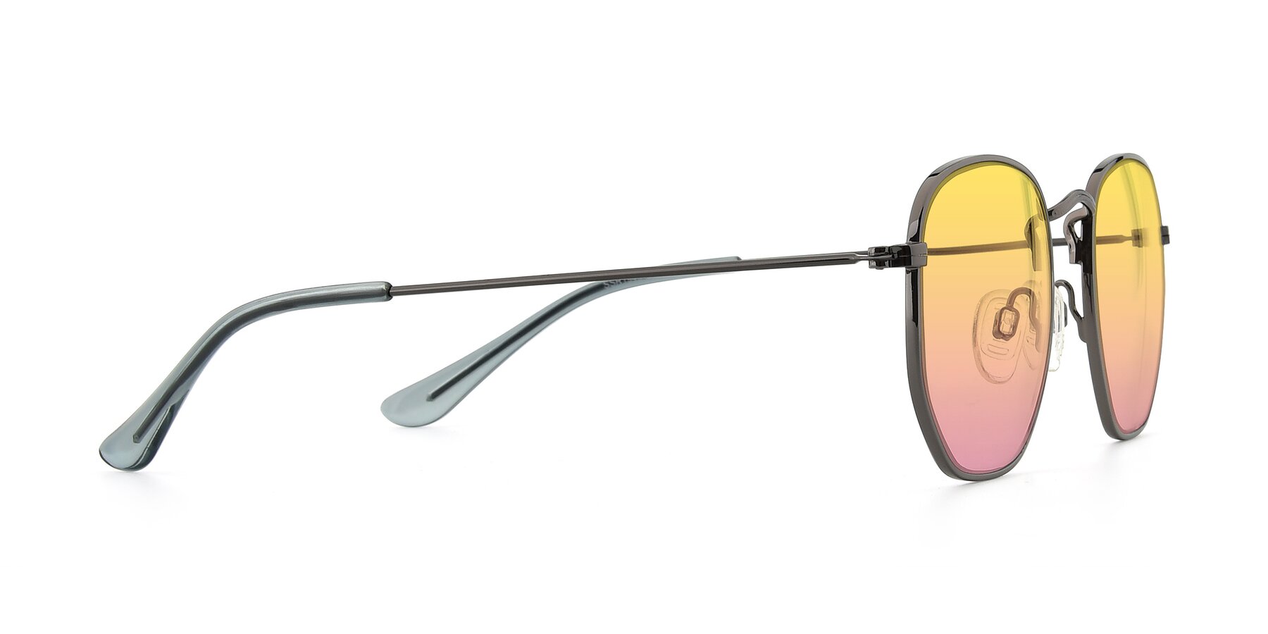 Side of SSR1944 in Grey with Yellow / Pink Gradient Lenses