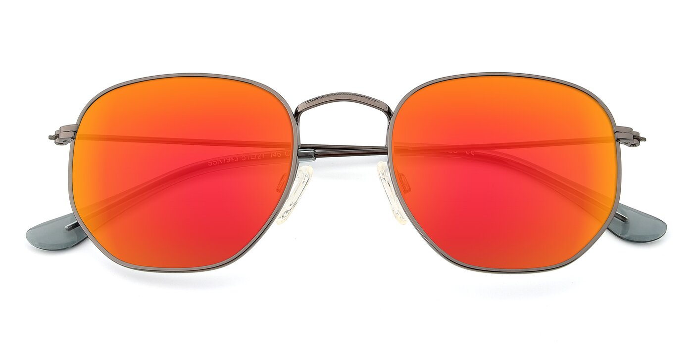 SSR1944 - Grey Flash Mirrored Sunglasses