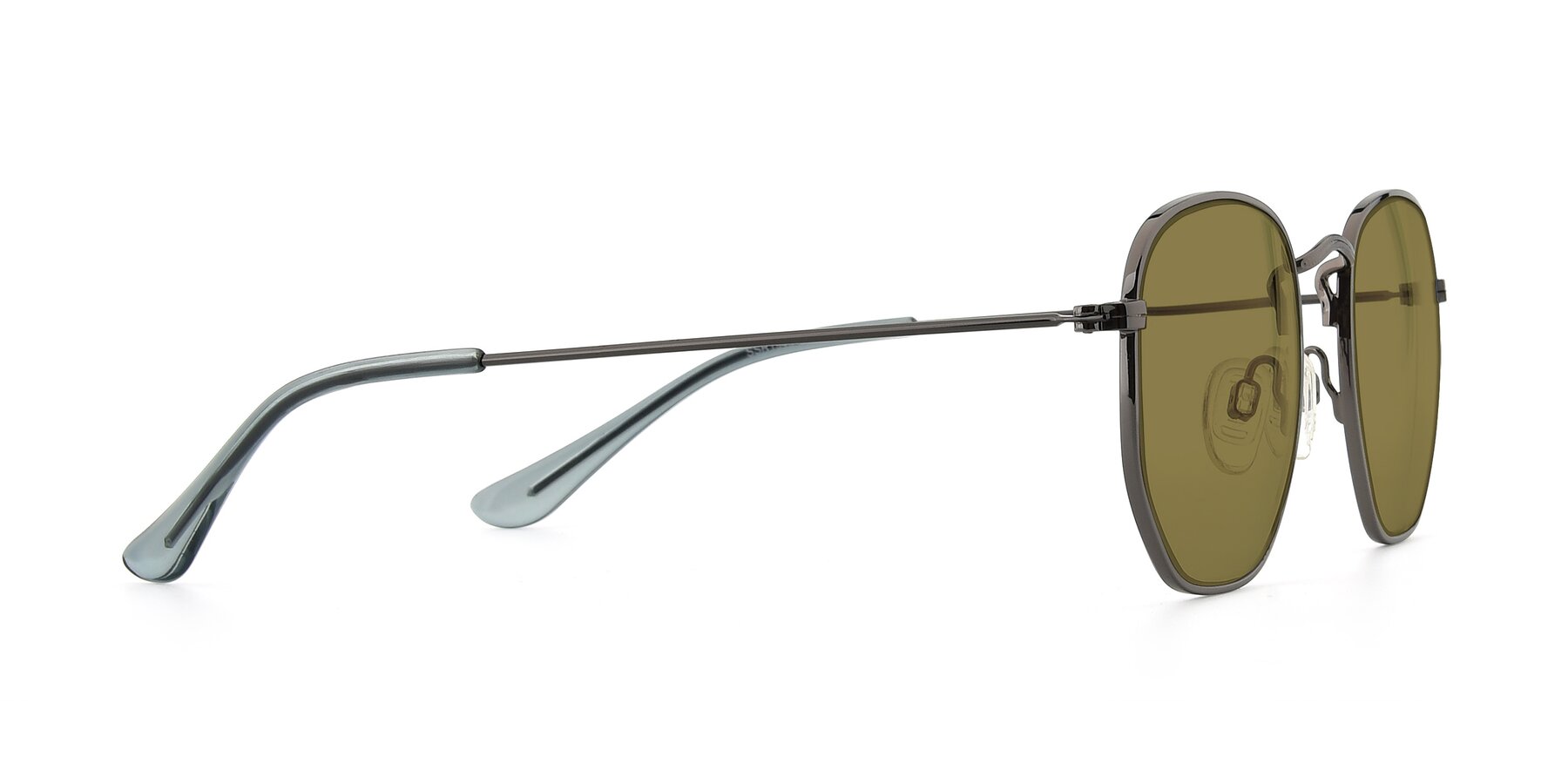 Side of SSR1944 in Grey with Brown Polarized Lenses
