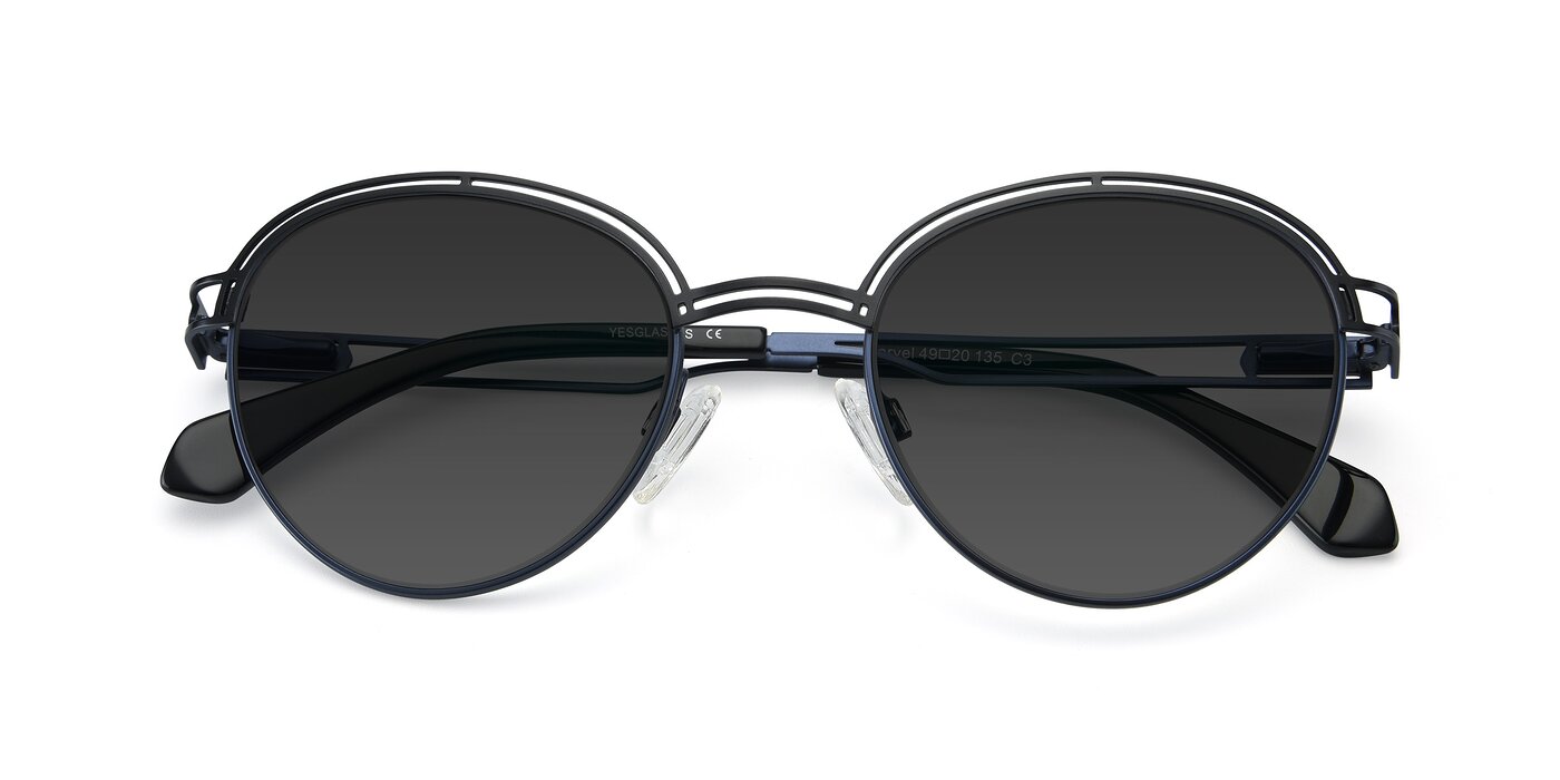 Marvel - Black / Blue Tinted Sunglasses