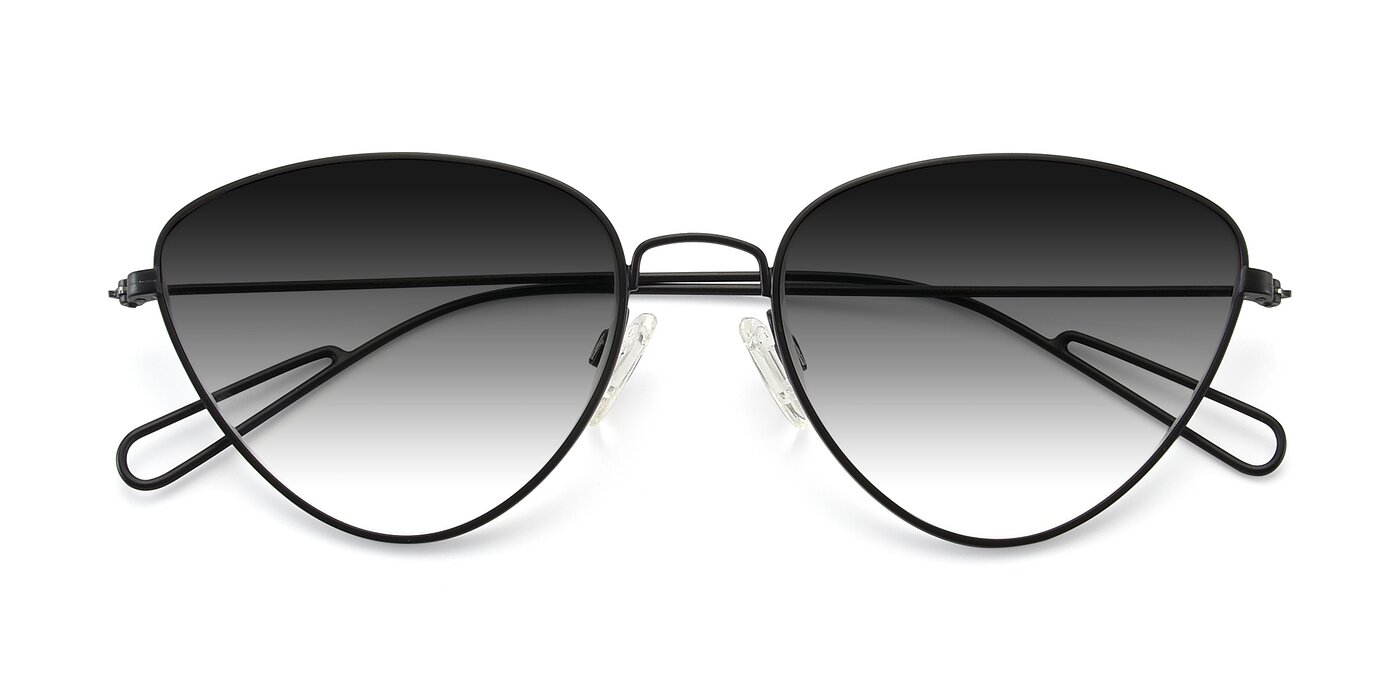 Butterfly Effect - Black Gradient Sunglasses
