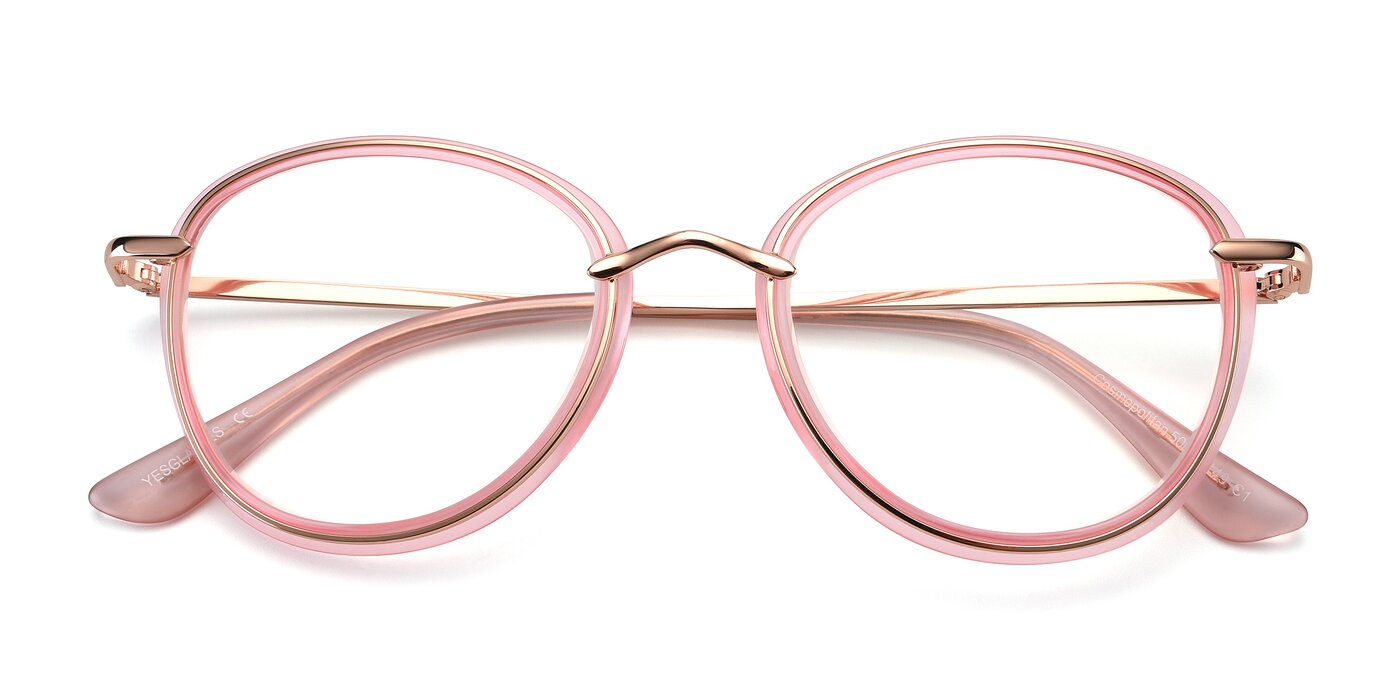 Cosmopolitan - Pink / Gold Blue Light Glasses