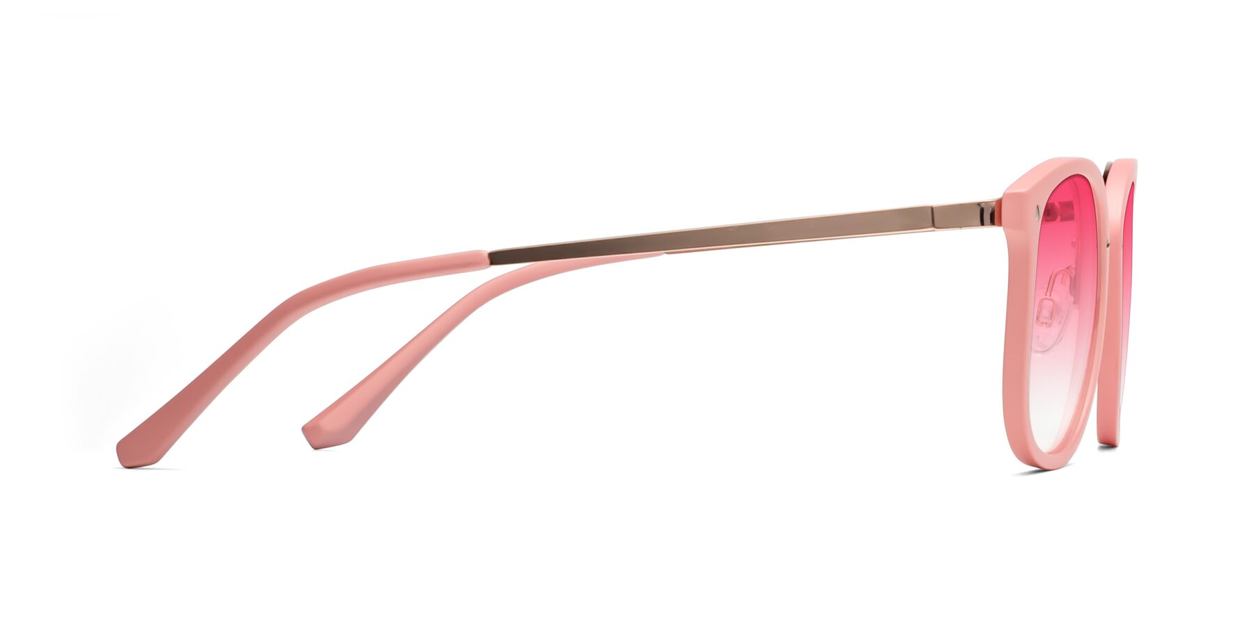 Side of Timeless in Pink with Pink Gradient Lenses