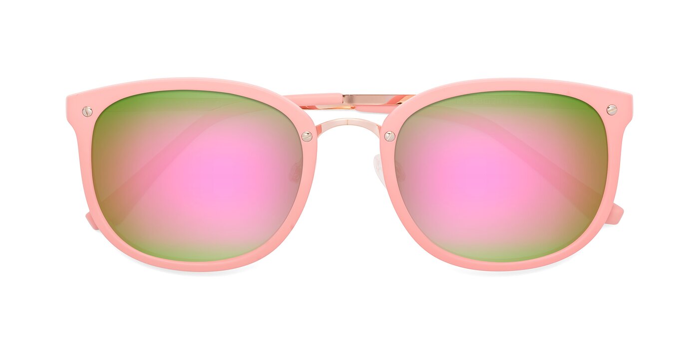 Timeless - Pink Flash Mirrored Sunglasses