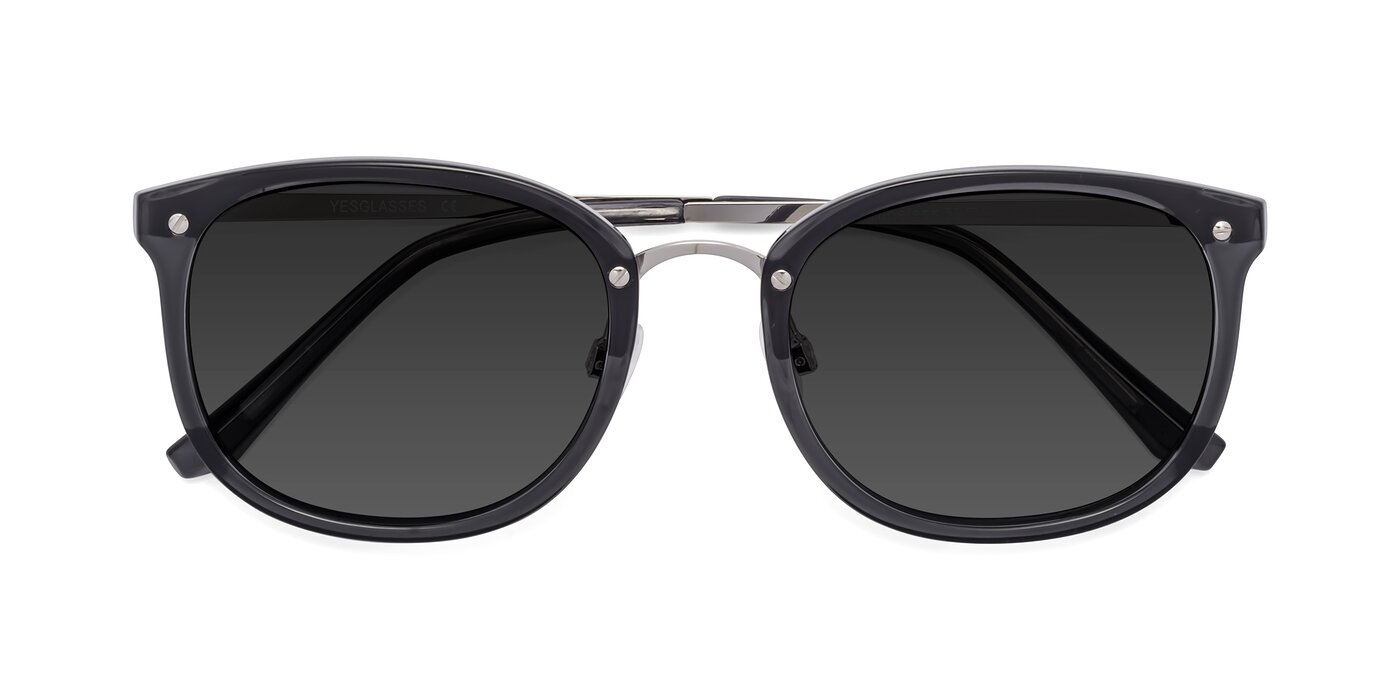 Timeless - Transparent Gray Tinted Sunglasses