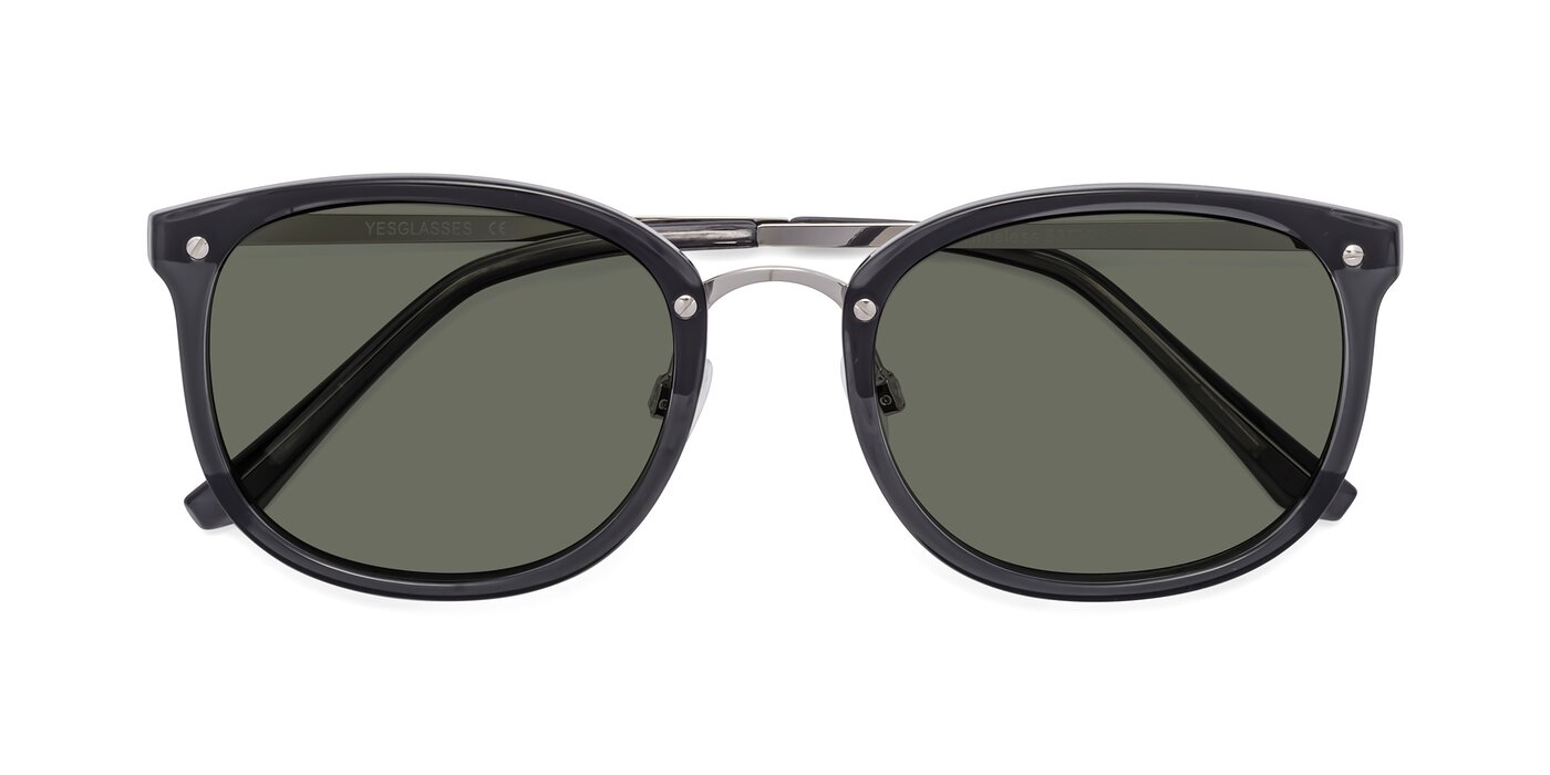 Timeless - Transparent Gray Polarized Sunglasses