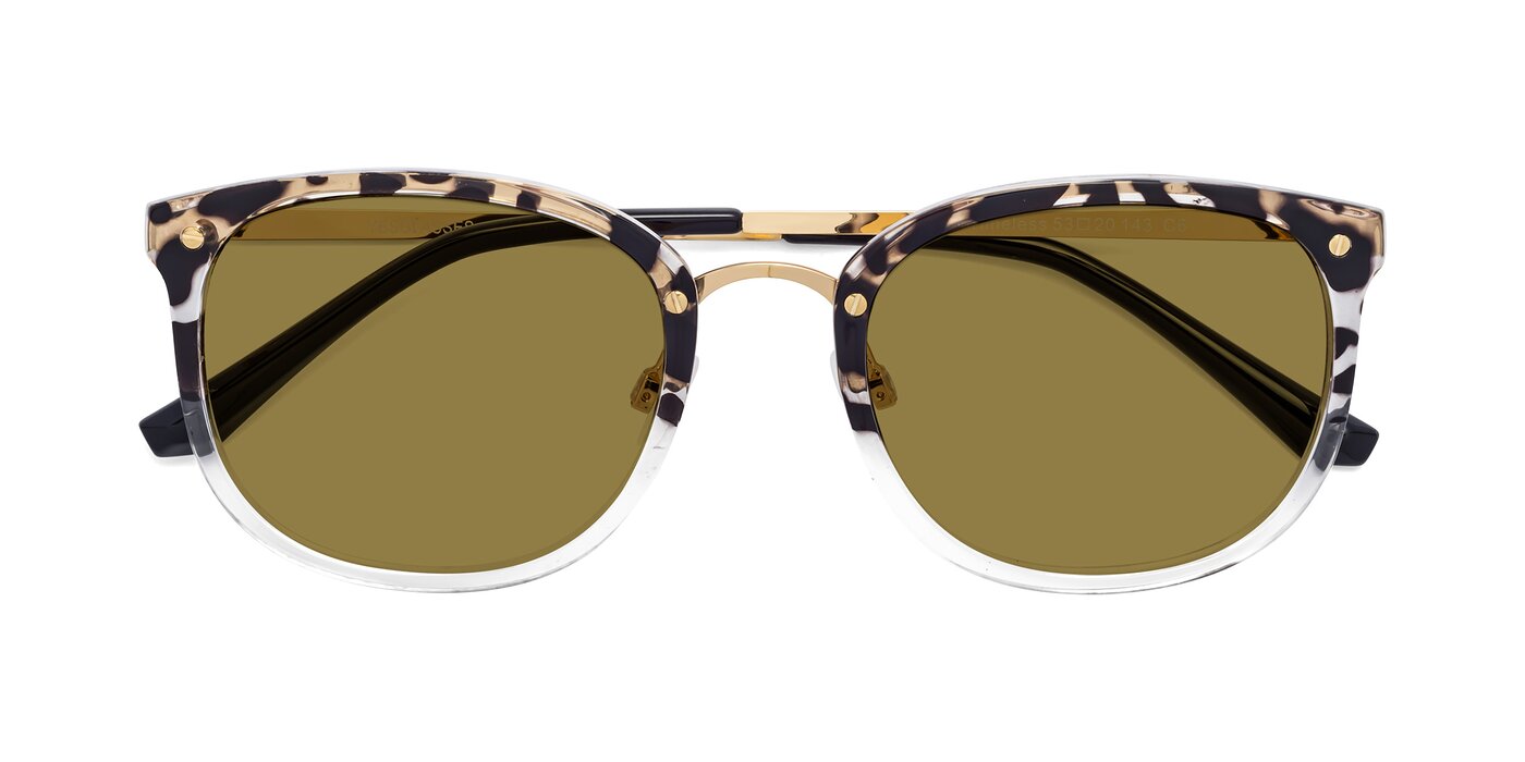 Timeless - Leopard-Print Polarized Sunglasses