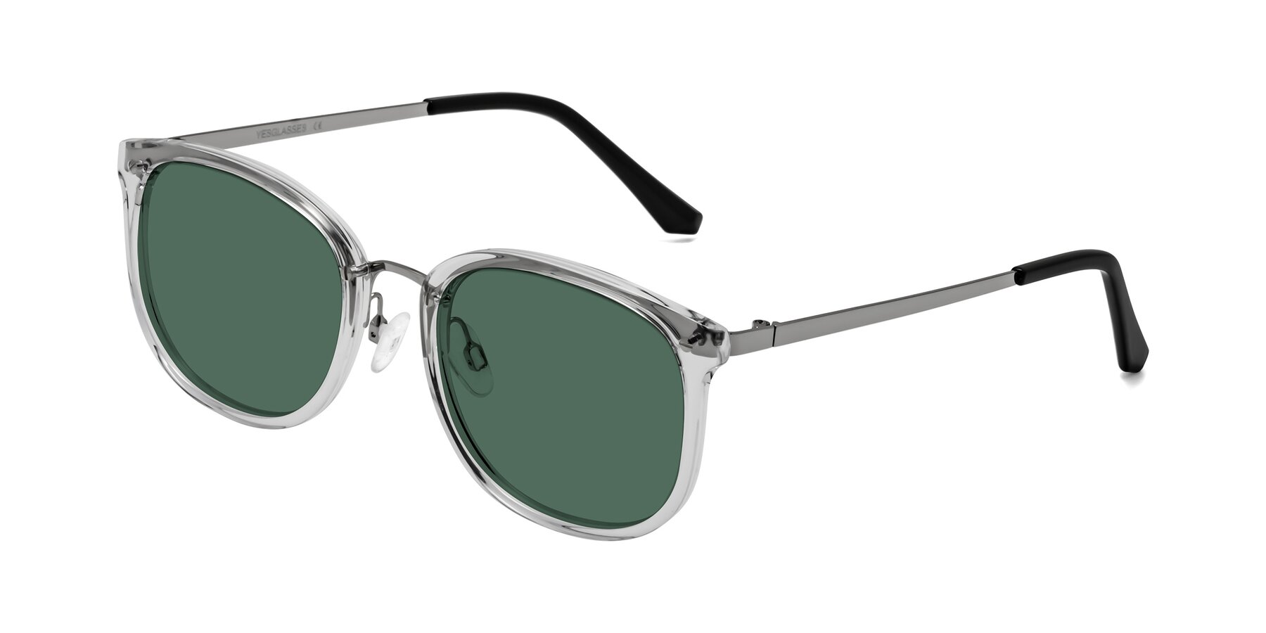 Angle of Timeless in Clear with Green Polarized Lenses