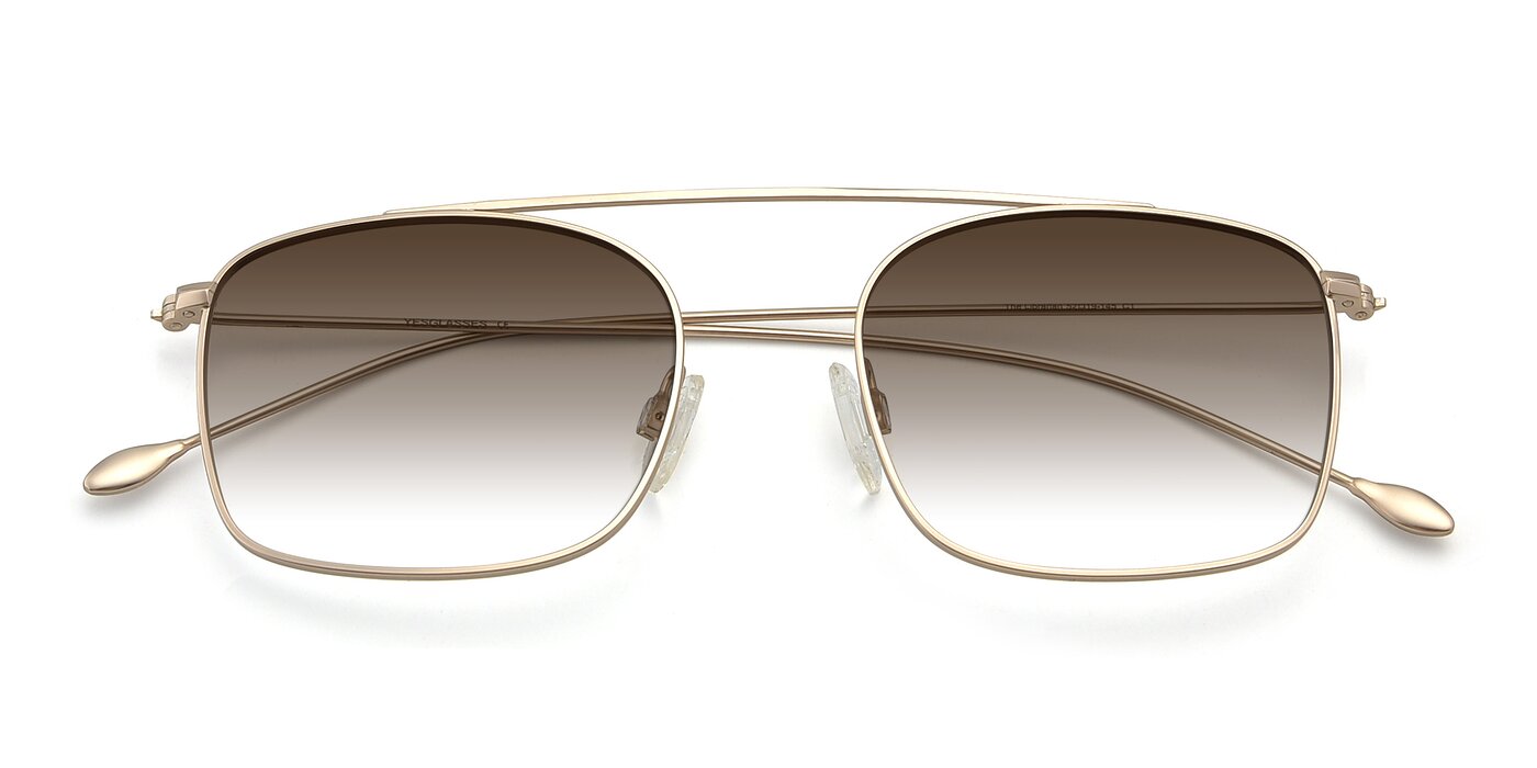 The Librarian - Copper Gradient Sunglasses