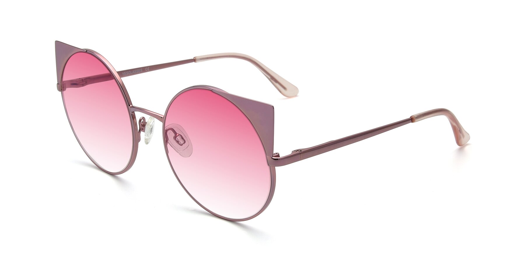 Angle of SSR1955 in Pink with Pink Gradient Lenses