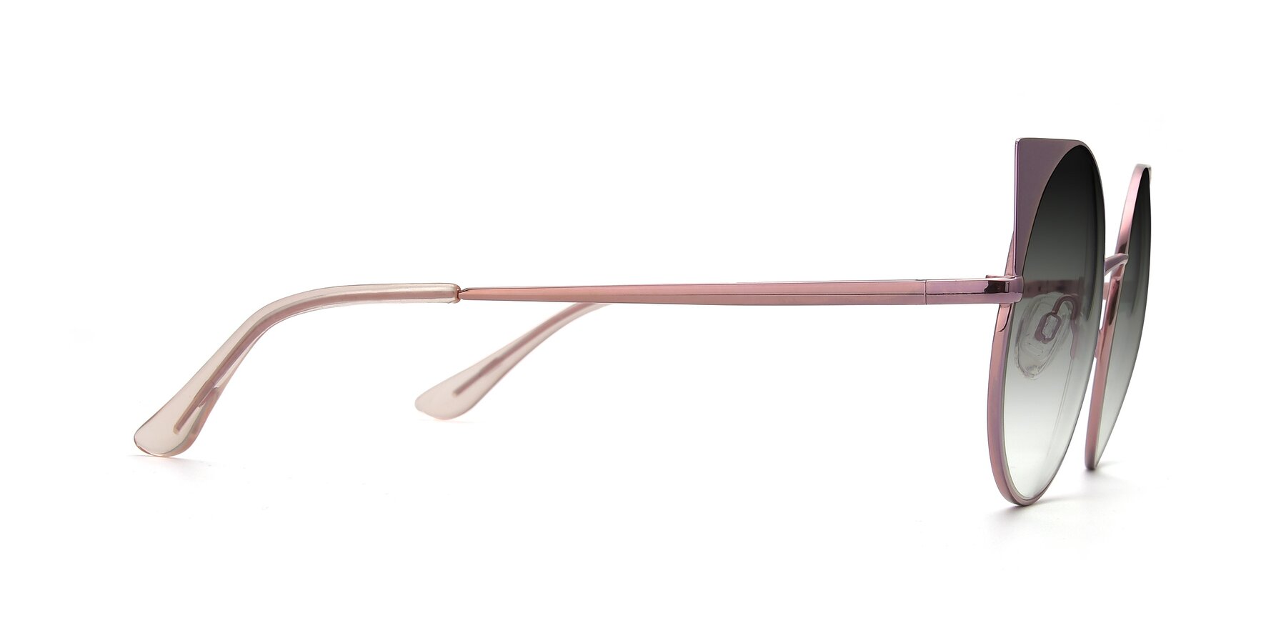 Side of SSR1955 in Pink with Gray Gradient Lenses