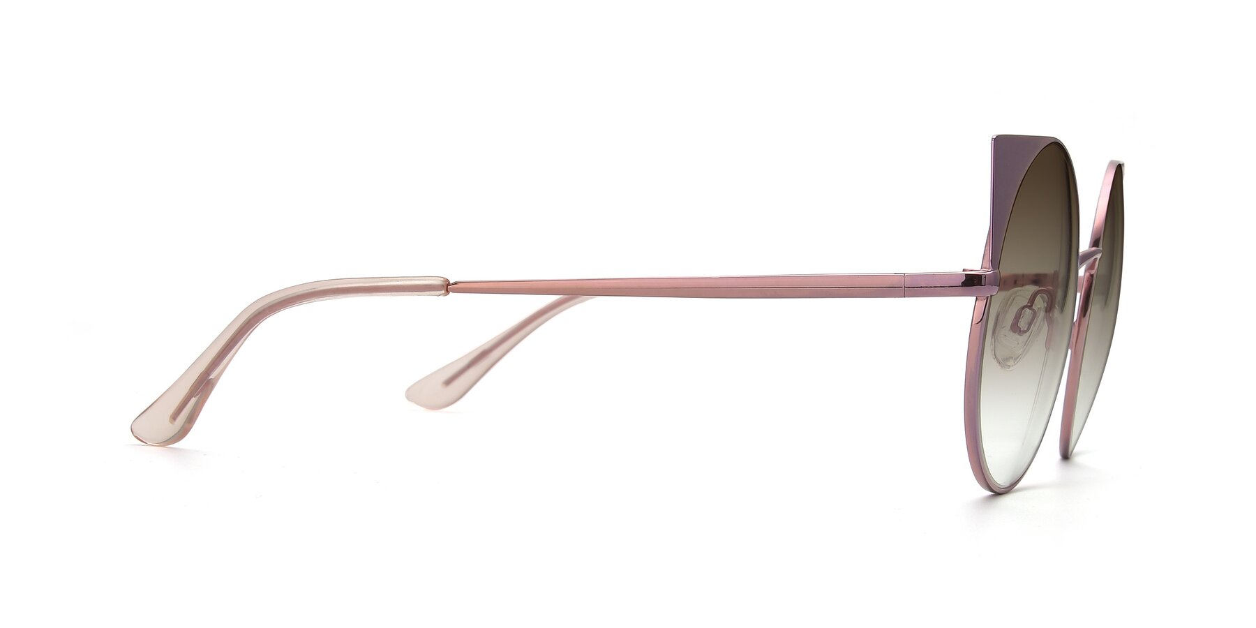 Side of SSR1955 in Pink with Brown Gradient Lenses