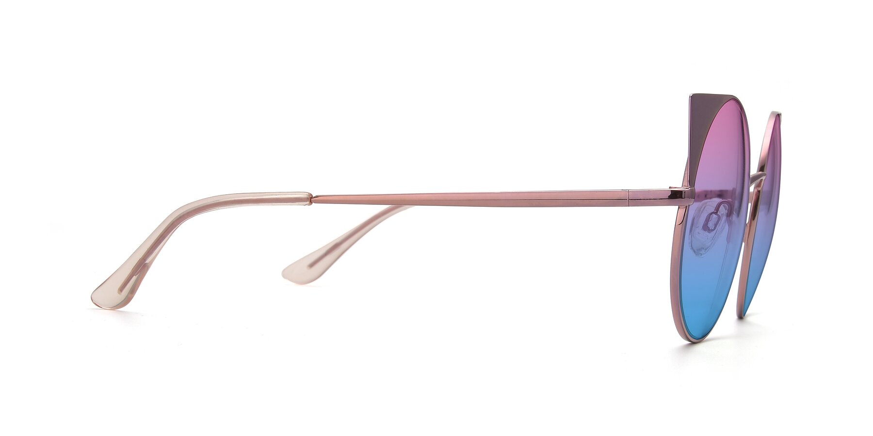 Side of SSR1955 in Pink with Pink / Blue Gradient Lenses