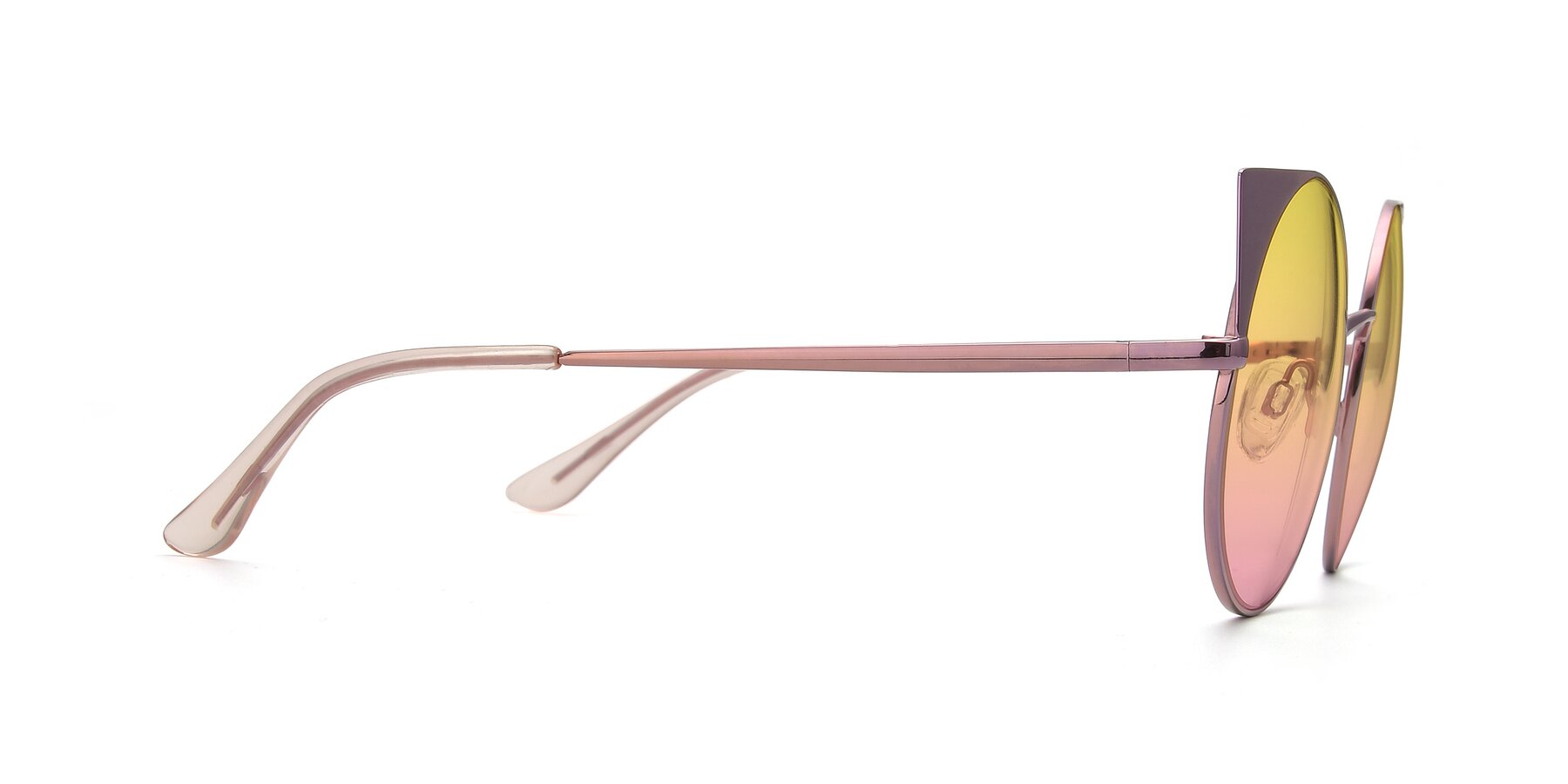 Side of SSR1955 in Pink with Yellow / Pink Gradient Lenses