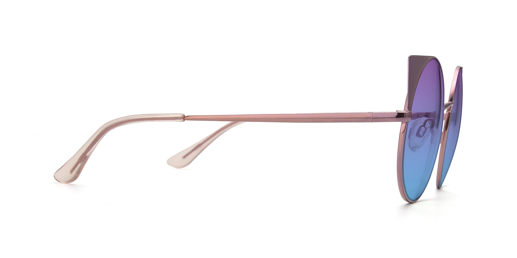 Side of SSR1955 in Pink with Purple / Blue Gradient Lenses