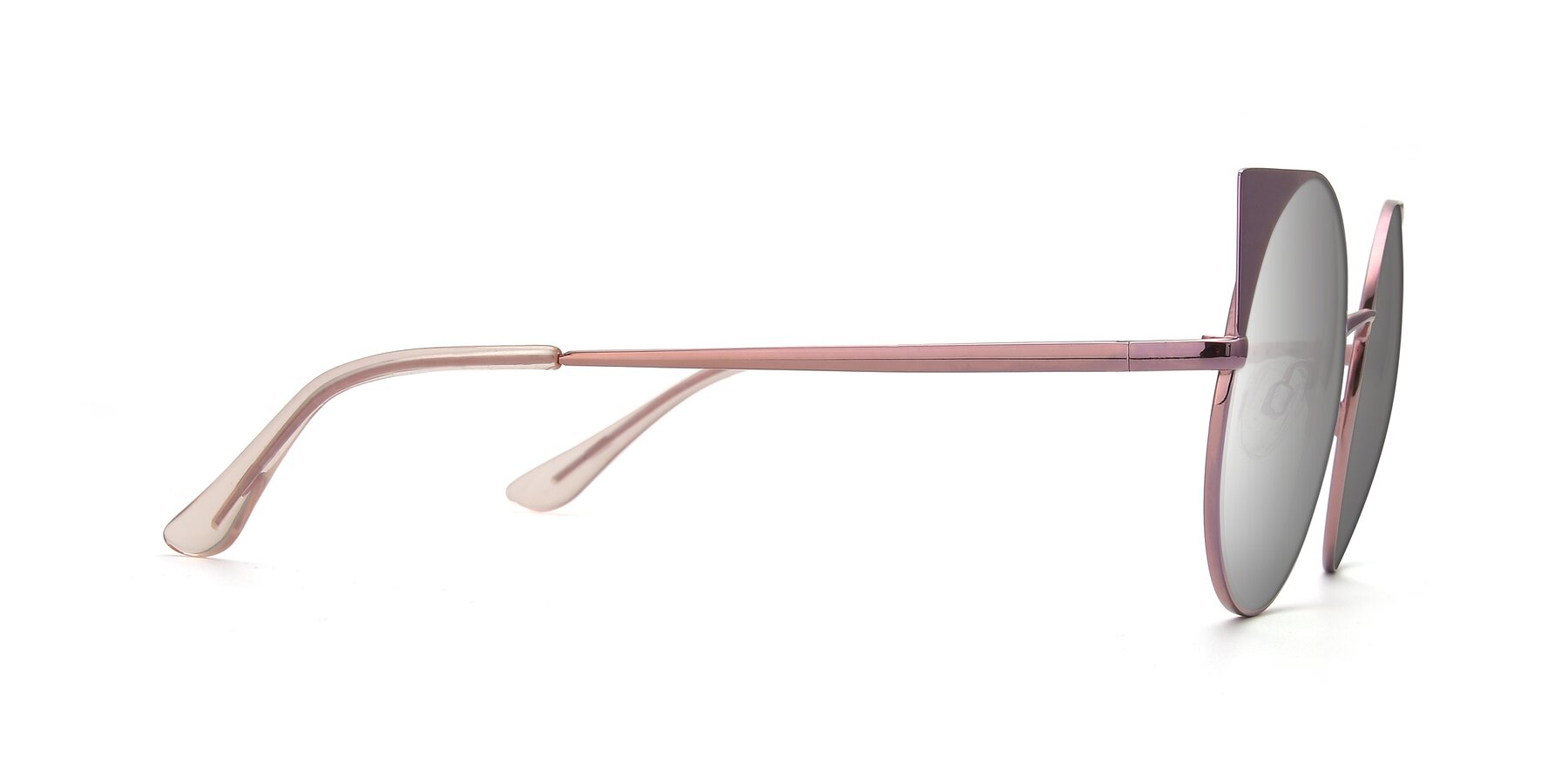 Side of SSR1955 in Pink with Silver Mirrored Lenses