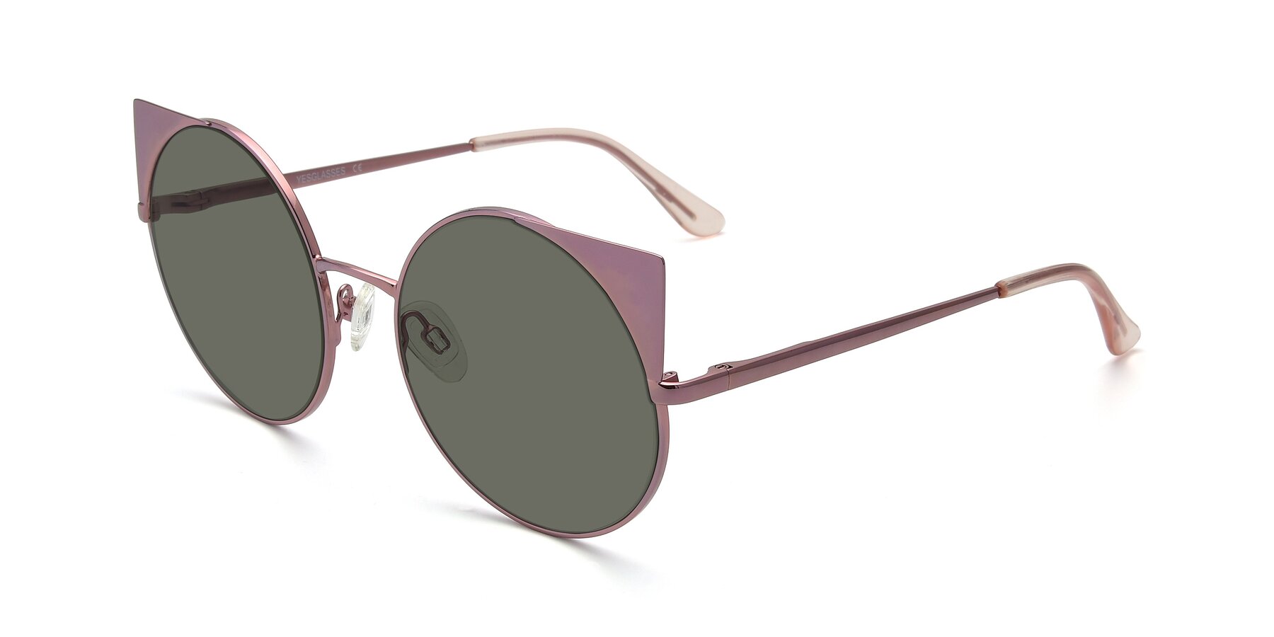 Angle of SSR1955 in Pink with Gray Polarized Lenses