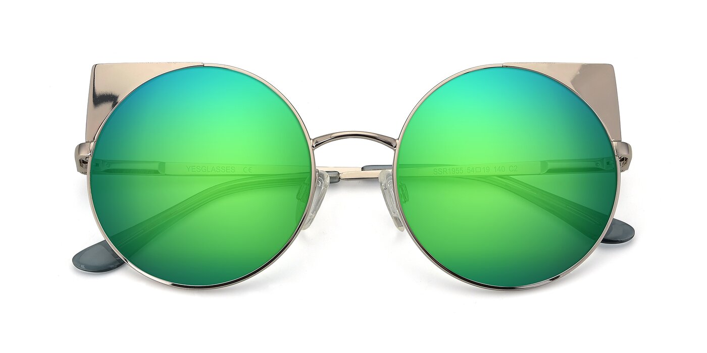 SSR1955 - Silver Flash Mirrored Sunglasses