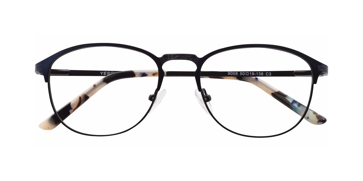 9008 - Blue / Black Eyeglasses