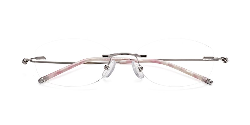 8587 - Silver Reading Glasses