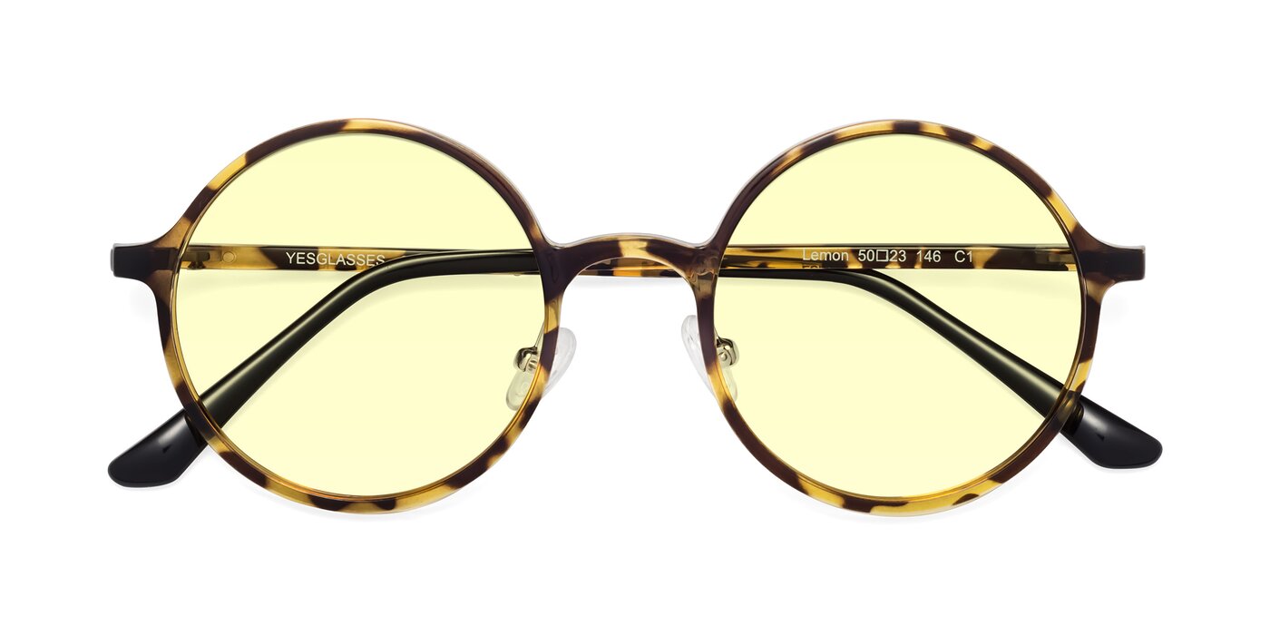 Lemon - Tortoise Tinted Sunglasses