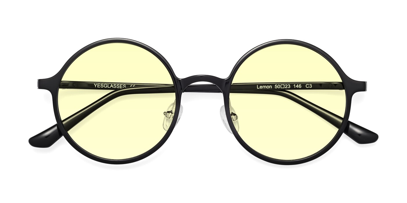 Lemon - Black Tinted Sunglasses