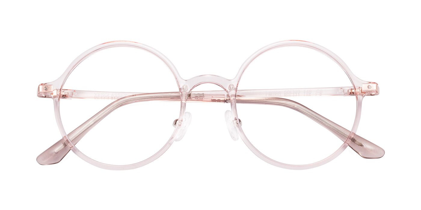 Lemon - Transparent Pink Blue Light Glasses