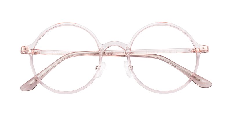 Lemon - Transparent Pink Eyeglasses