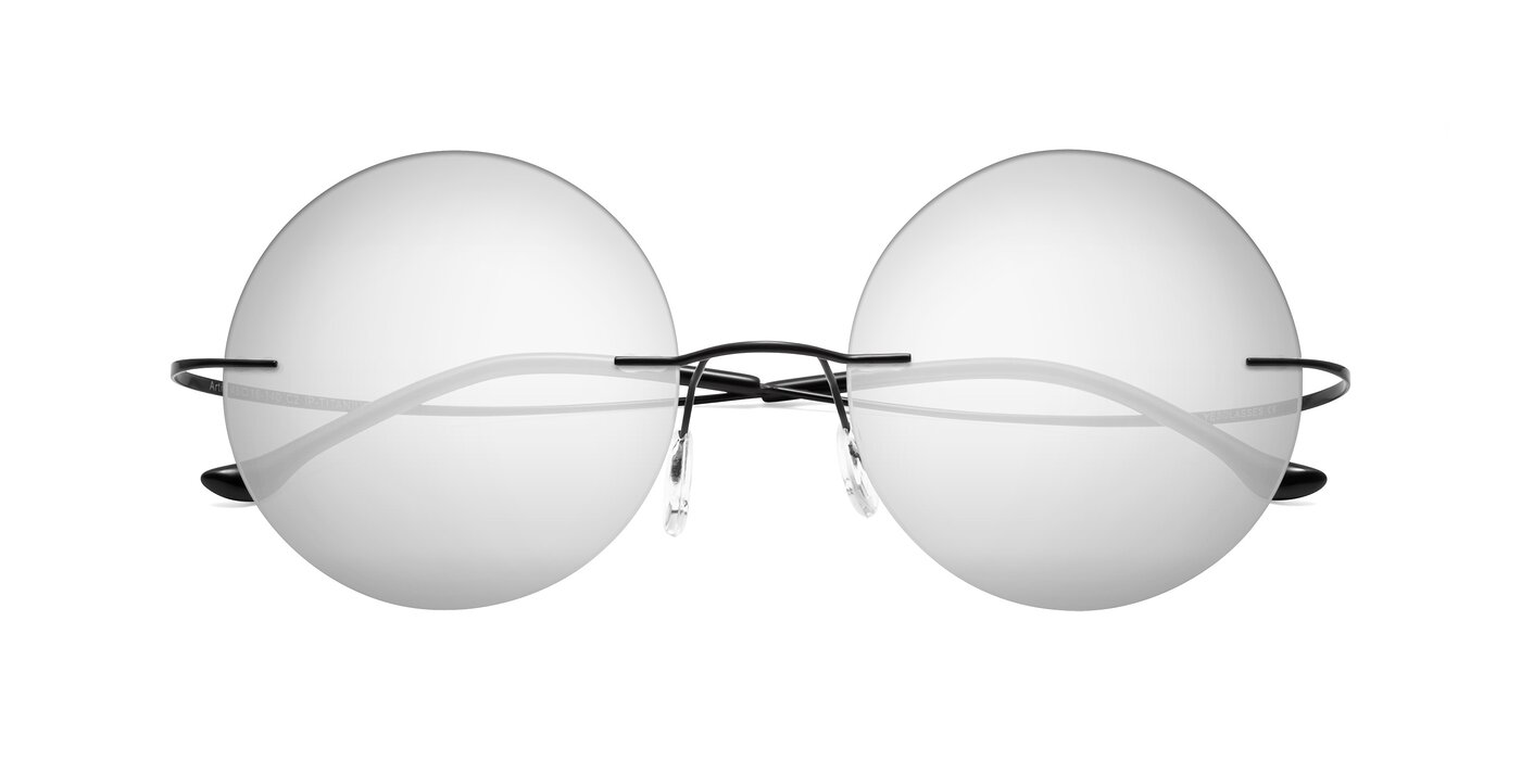 Artist - Black Flash Mirrored Sunglasses