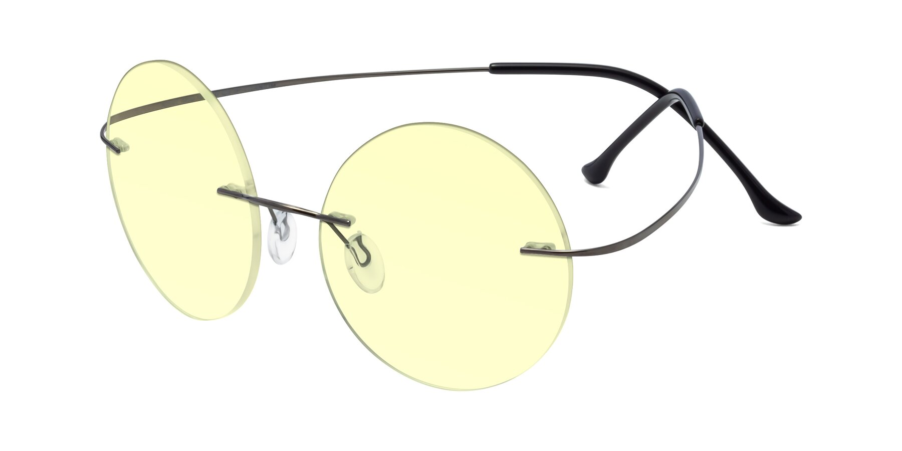 Angle of Artist in Gunmetal with Light Yellow Tinted Lenses