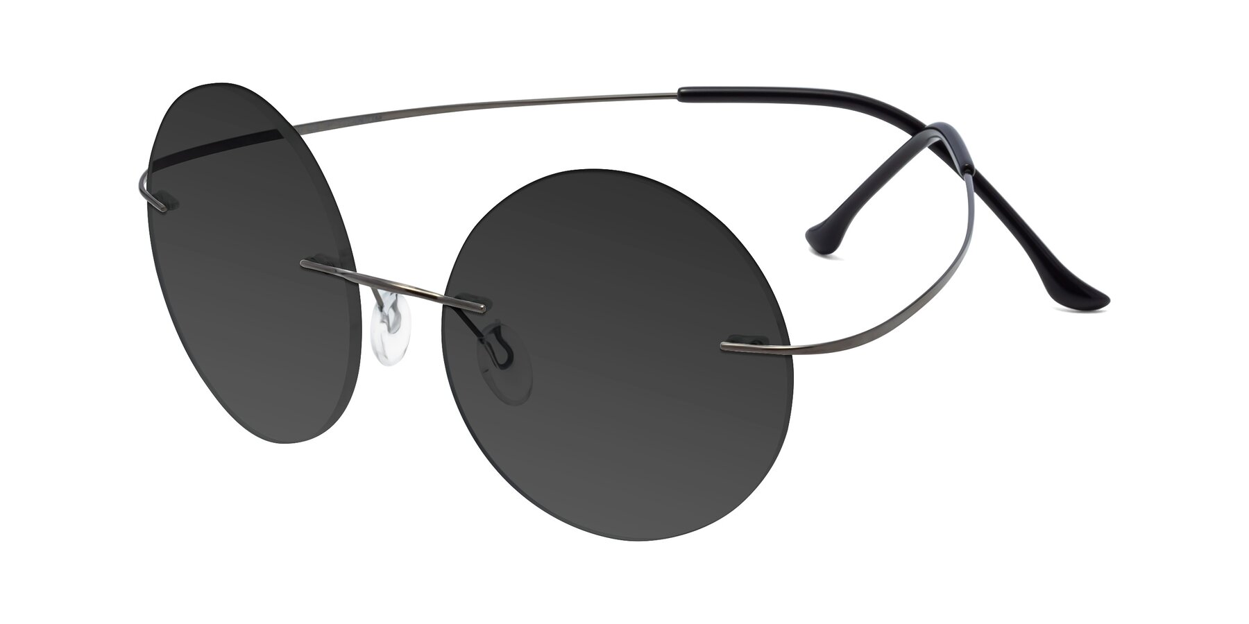 Angle of Artist in Gunmetal with Gray Tinted Lenses
