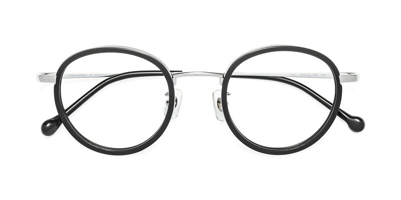Troy - Black / Silver Eyeglasses
