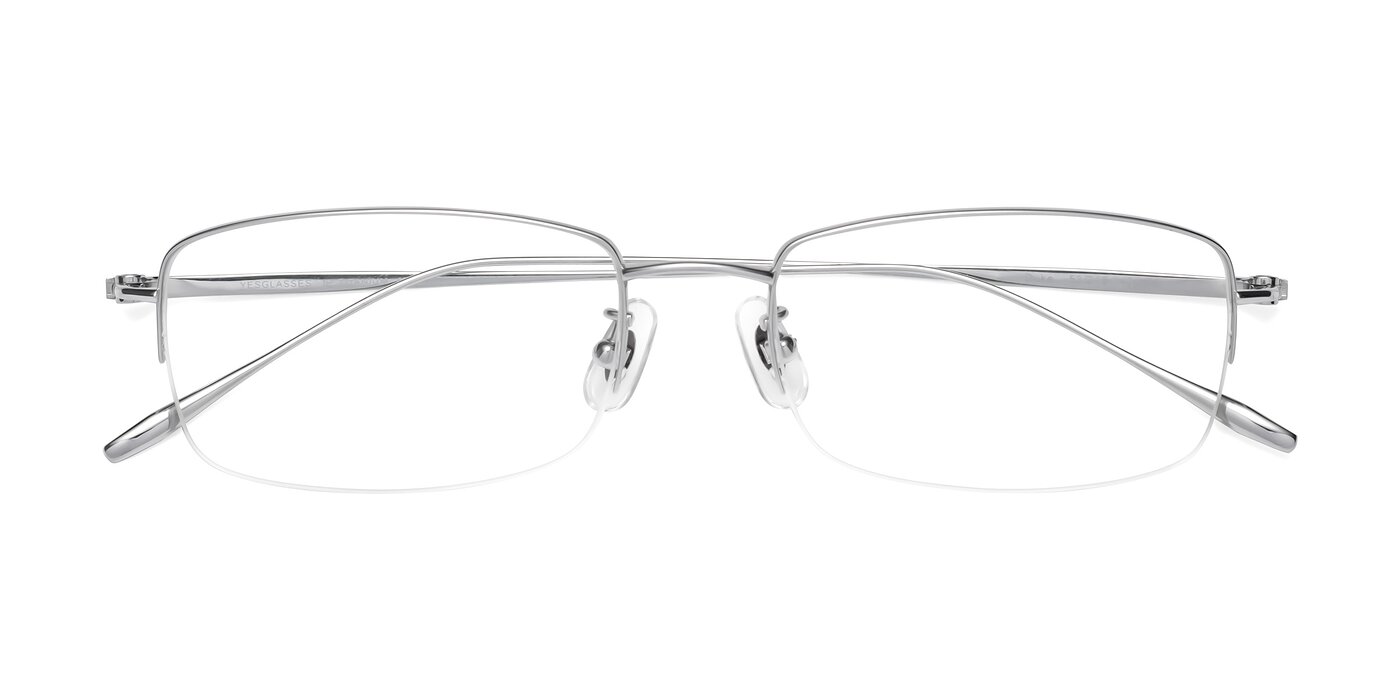 Duke - Silver Eyeglasses