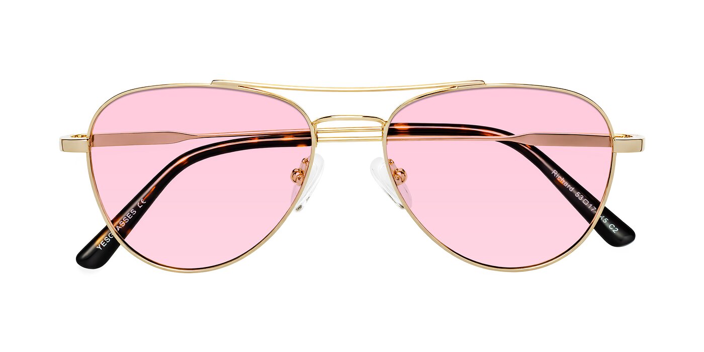 Richard - Gold Tinted Sunglasses