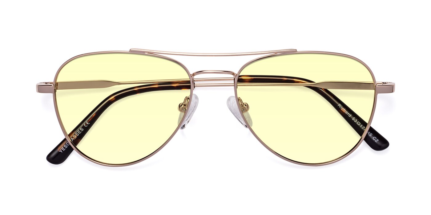Richard - Gold Tinted Sunglasses