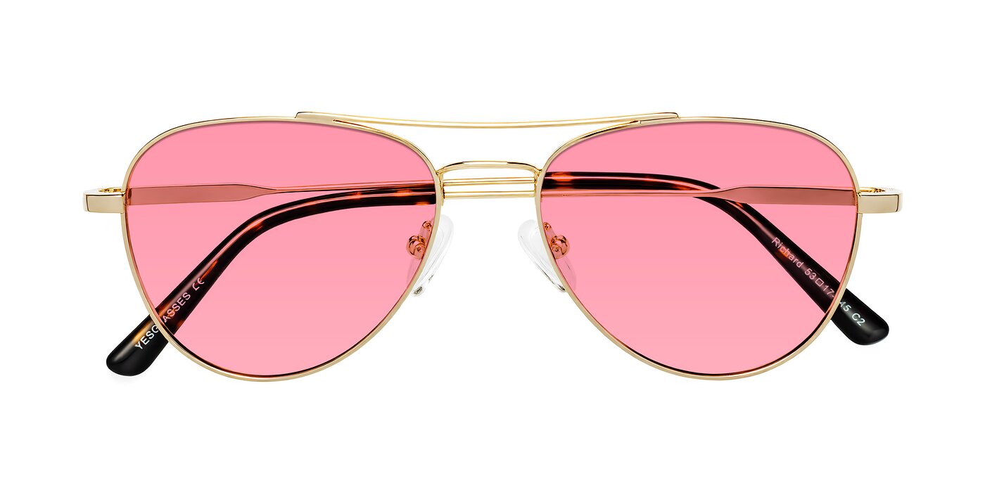 Richard - Gold Tinted Sunglasses