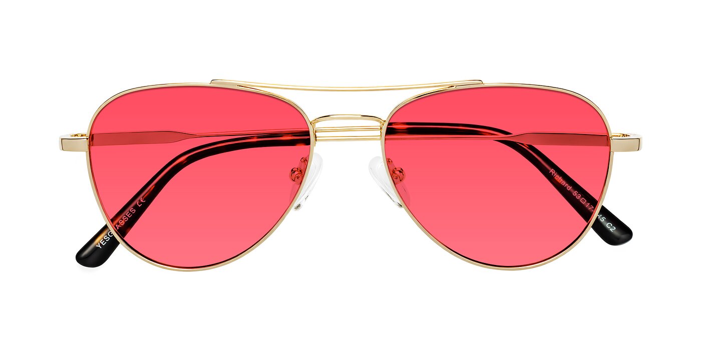 Richard - Gold Tinted Sunglasses