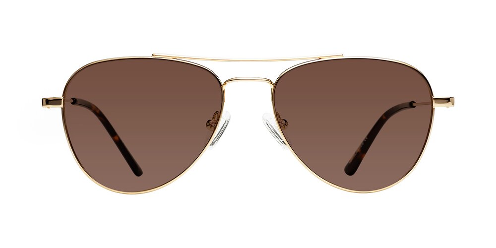 Richard - Gold Tinted Sunglasses